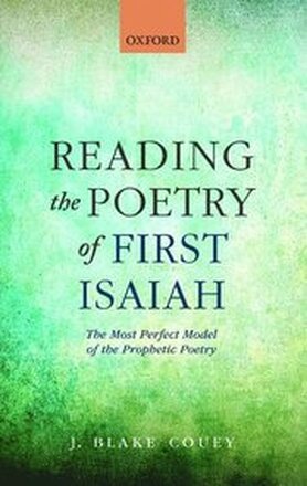 Reading the Poetry of First Isaiah