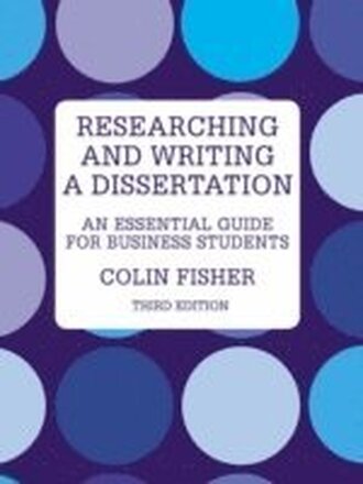 Researching and Writing a Dissertation