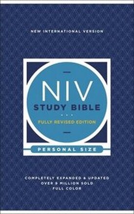Niv Study Bible, Fully Revised Edition (study Deeply. Believe Wholeheartedly.), Personal Size, Hardcover, Red Letter, Comfort Print