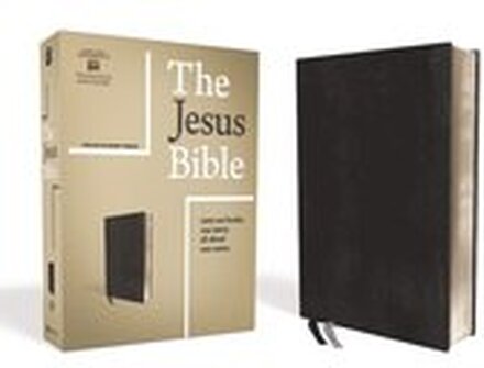 The Jesus Bible, ESV Edition, Leathersoft, Black