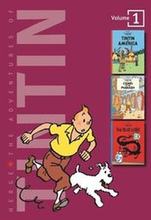 Adventures of Tintin 3 Complete Adventures in 1 Volume: WITH Cigars of the Pharaoh AND The Blue Lotus