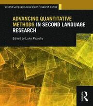 Advancing Quantitative Methods in Second Language Research