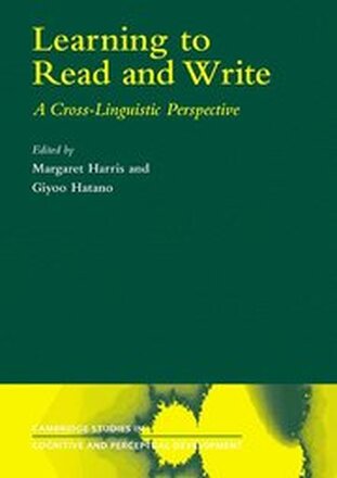 Learning to Read and Write