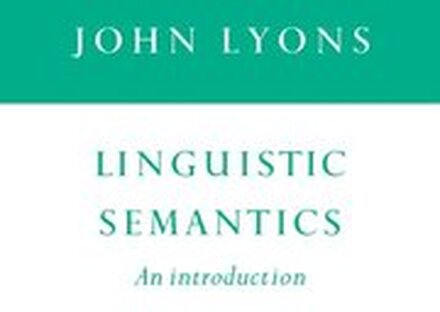 Linguistic Semantics