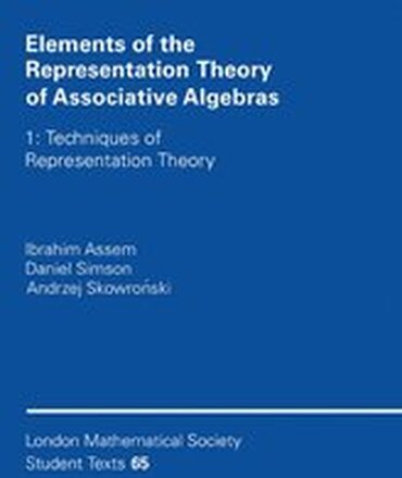 Elements of the Representation Theory of Associative Algebras: Volume 1