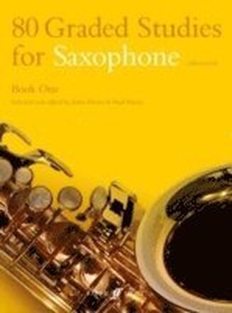 80 Graded Studies for Saxophone Book One