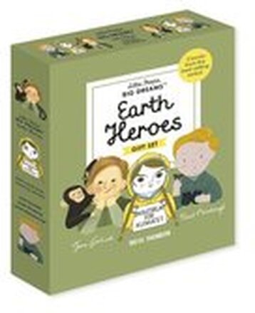 Little People, Big Dreams: Earth Heroes: 3 Books from the Best-Selling Series! Jane Goodall - Greta Thunberg - David Attenborough
