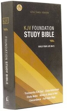 KJV, Foundation Study Bible, Hardcover, Red Letter