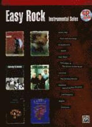 Easy Rock Instrumental Solos, Level 1: Flute, Book & Online Audio/Software [With CD (Audio)]