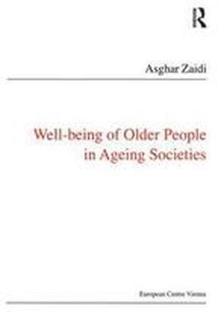 Well-Being of Older People in Ageing Societies