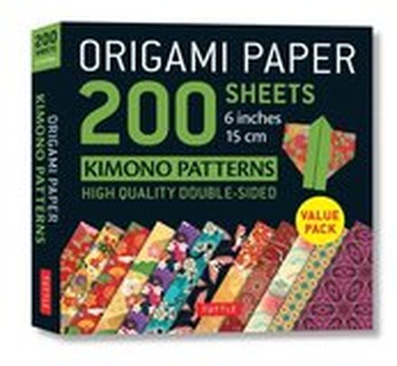 Origami Paper 200 Sheets Kimono Patterns 6 (15 Cm)