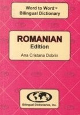 English-Romanian & Romanian-English Word-to-Word Dictionary