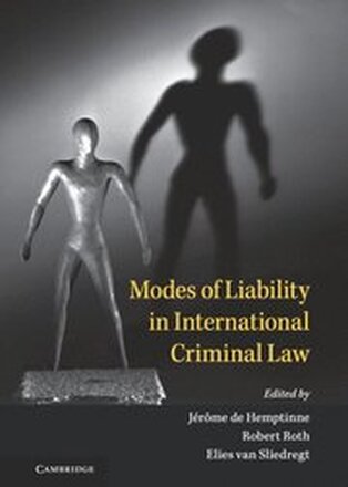 Modes of Liability in International Criminal Law
