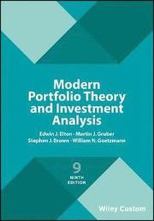 Modern Portfolio Theory and Investment Analysis