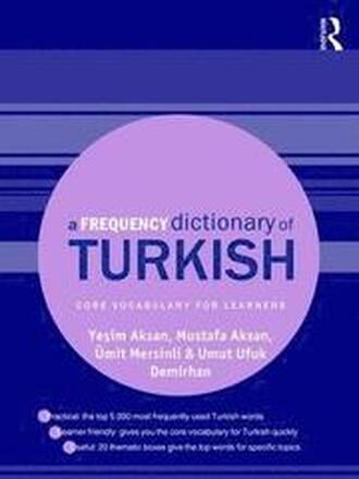 A Frequency Dictionary of Turkish