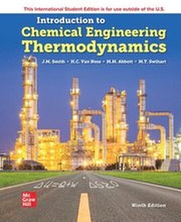 Introduction to Chemical Engineering Thermodynamics ISE