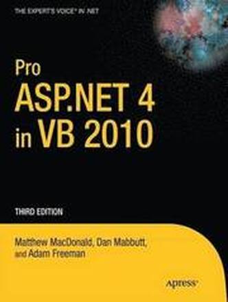 Pro ASP.NET 4.0 In VB 2010 3rd Edition