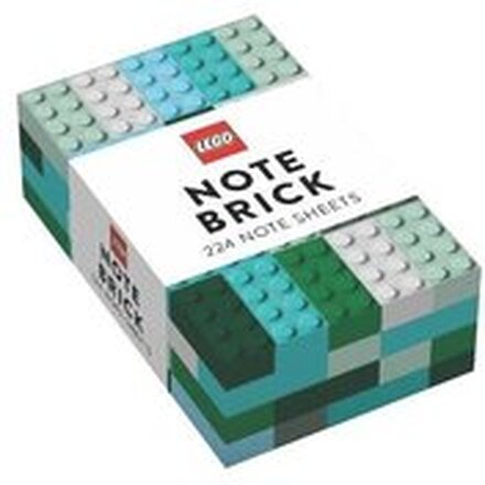 LEGO Note Brick (Blue-Green)