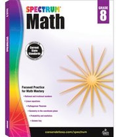 Spectrum Math Workbook, Grade 8: Volume 9