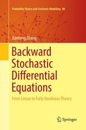 Backward Stochastic Differential Equations