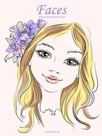 Faces Coloring Book for Grown-Ups 4