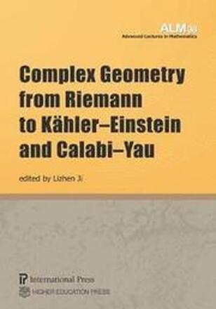 Complex Geometry from Riemann to KhlerEinstein and CalabiYau