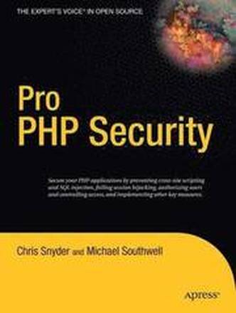 Pro PHP Security