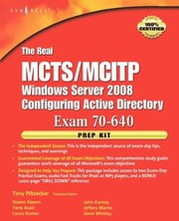 The Real MCTS/MCITP Exam 70-640 Prep Kit Book/CD Package