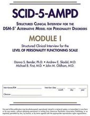 Structured Clinical Interview for the DSM-5 Alternative Model for Personality Disorders (SCID-5-AMPD) Module I