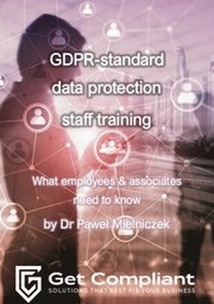 GDPR-standard data protection staff training