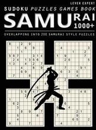 Samurai Sudoku: 1000 Puzzle Book, Overlapping into 200 Samurai Style Puzzles, Travel Game, Lever Expert Sudoku, Volume 17