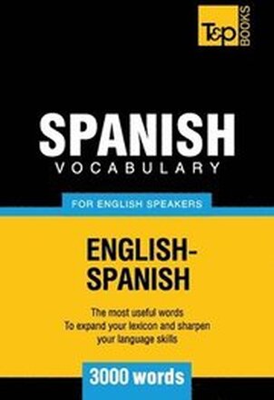 Spanish Vocabulary for English Speakers - 3000 words