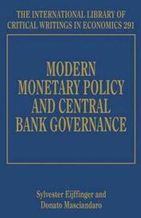 Modern Monetary Policy and Central Bank Governance