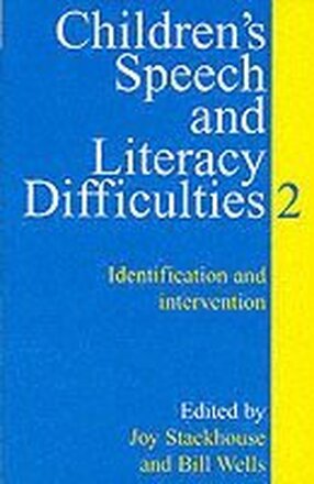 Children's Speech and Literacy Difficulties: Book II