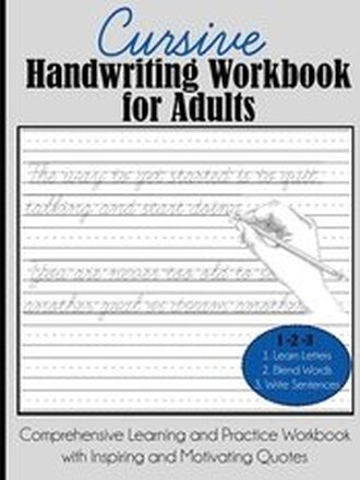 Cursive Handwriting Workbook for Adults