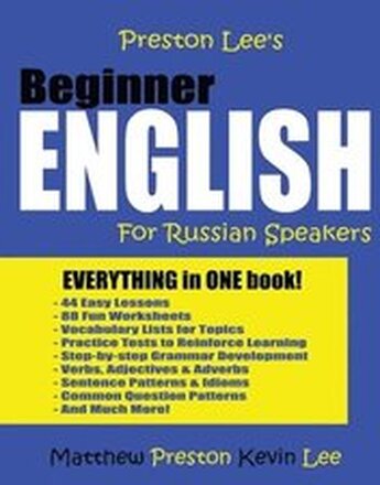 Preston Lee's Beginner English For Russian Speakers