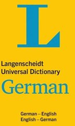 Langenscheidt Universal Dictionary German (English-German/German-English)
