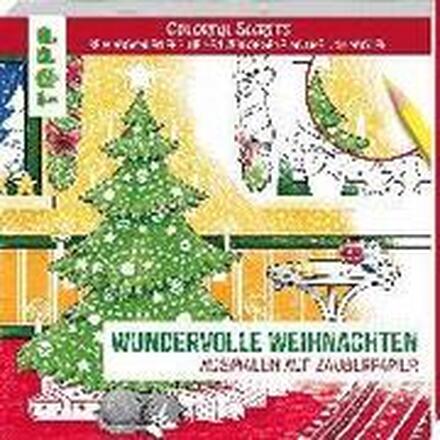 Colorful Secrets - Wundervolle Weihnachten (Ausmalen auf Zauberpapier)