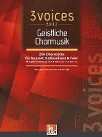 3 voices Band 2 - Geistliche Chormusik