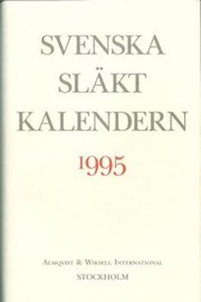 Svenska Släktkalendern 1995