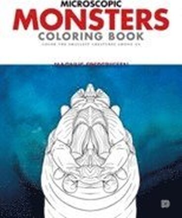 Microscopic monsters coloring book