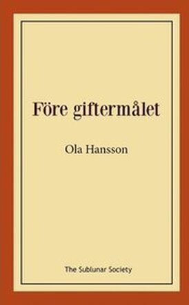 Före giftermålet