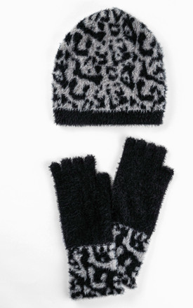 Mössa och handskar (2-delat set)