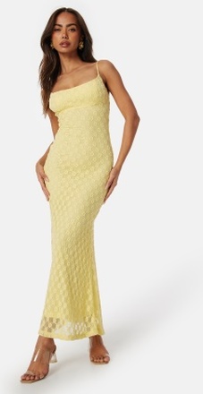 Bardot Adoni mesh midi dress CANARY YELLOW 40 (UK12)