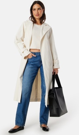 BUBBLEROOM Maggie Trenchcoat Winter white 34