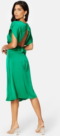 Bubbleroom Occasion Ophelia Open Back Dress Green XL