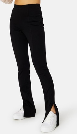 BUBBLEROOM Sofi slit trousers Black XS