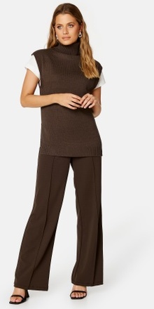 BUBBLEROOM Solana knitted vest Brown S