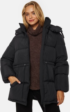 GANT Mid Length Down Jacket 19 EBONY BLACK M