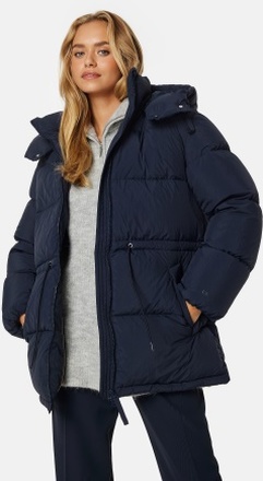 GANT Mid Length Down Jacket 433 Evening Blue L